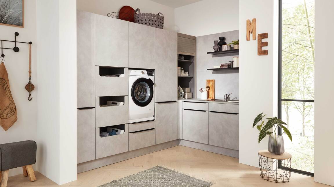 Interliving Küche Serie 3041 - Hauswirtschaftsraumlösung Interliving Küche Serie 3041 - Hauswirtschaftsraumlösung