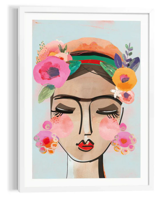 Bild Colourful Face