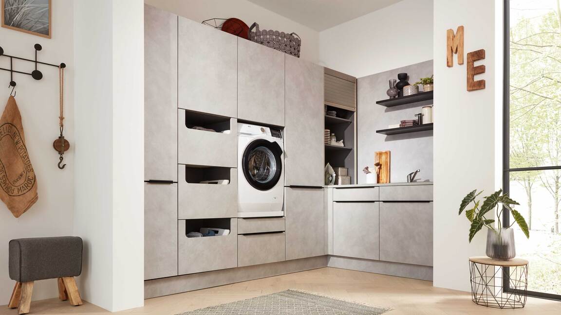 Interliving Küche Serie 3041 - Hauswirtschaftsraumlösung Interliving Küche Serie 3041 - Hauswirtschaftsraumlösung