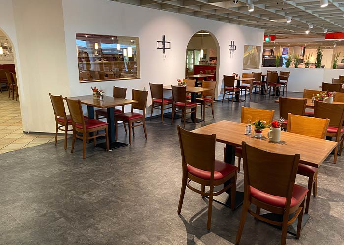 Restaurant Chaplin bei Möbel Wassermann Restaurant Chaplin bei Möbel Wassermann