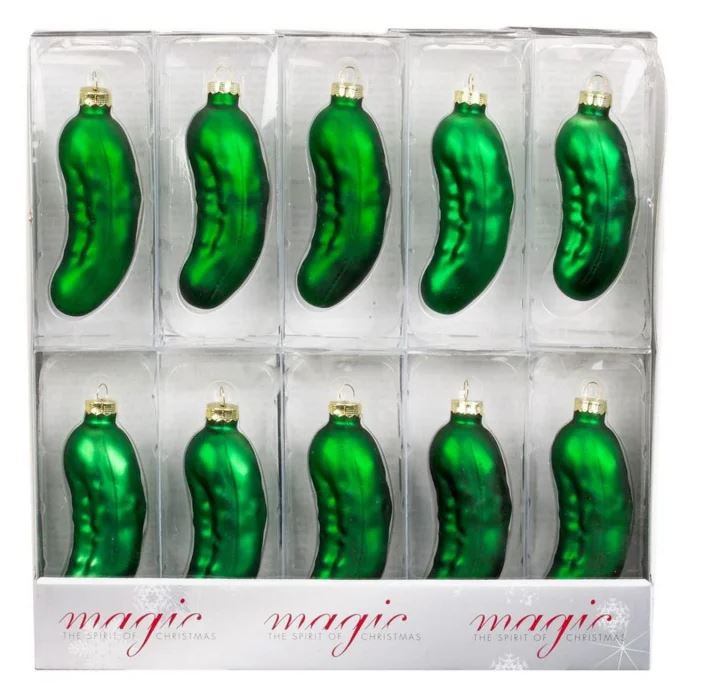 Weihnachtsgurke 10,5cm