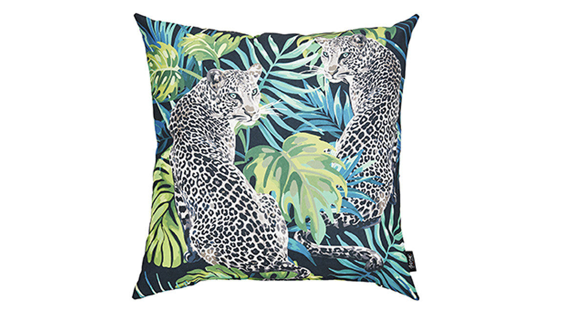 done.® Kissen Cushion Outside Leopard