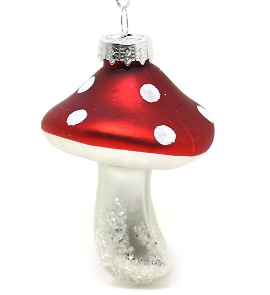 Weihnachtsanhänger Pilz