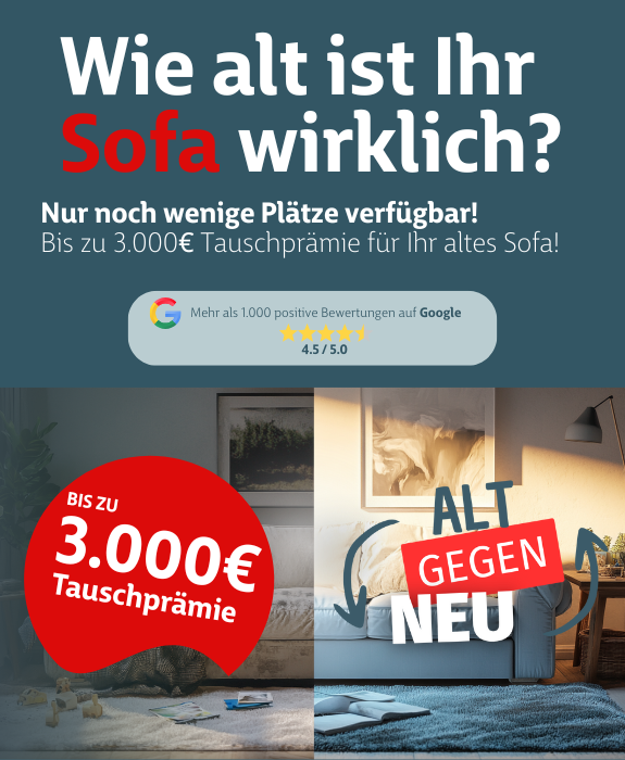 Altes Sofa loswerden? Möbel Wassermann