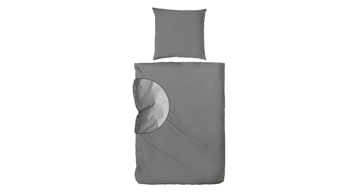 HAHN Bettwäsche-Set Stone Washed - Heimtextilien