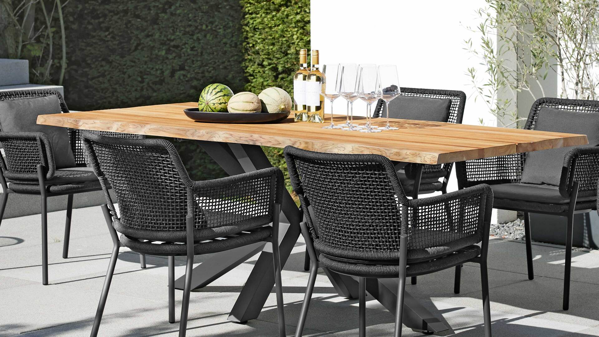 Interliving Gartenmöbel Serie 7002 – Tisch