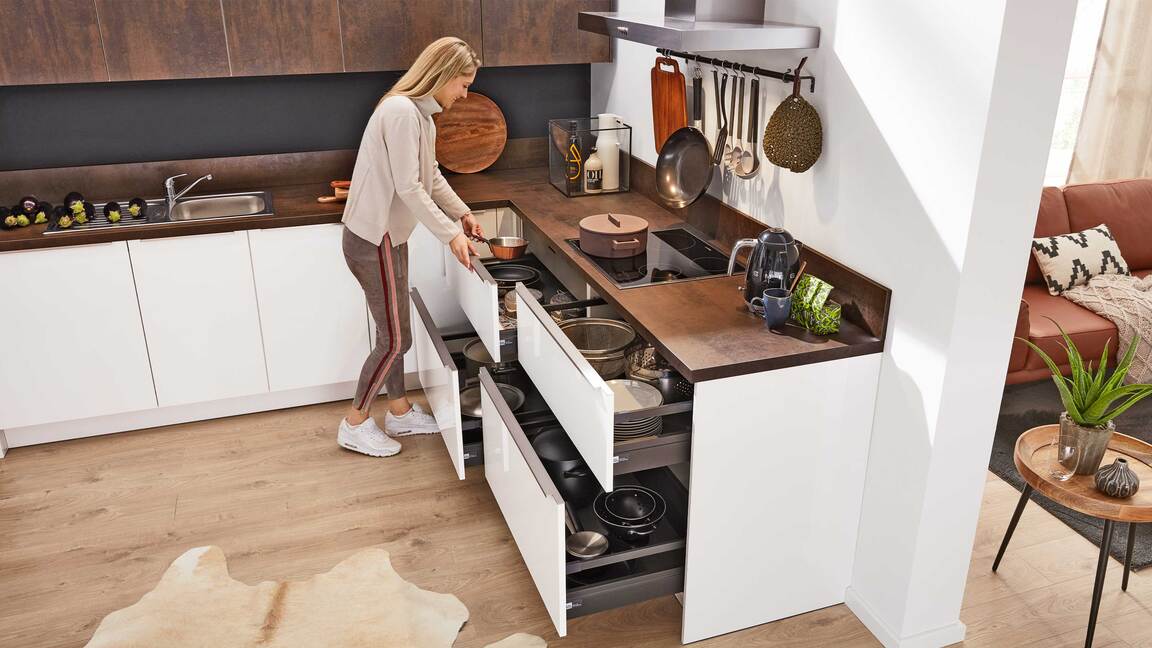 Interliving Küche Serie 3034 mit privileg Einbaugeräten Interliving Küche Serie 3034 mit privileg Einbaugeräten