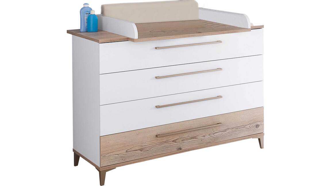 PAIDI Babyzimmer Katrin – Wickelkommode mit Aufsatz